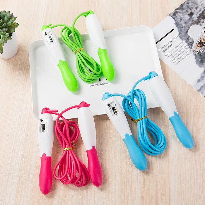 

free sample custom logo electronic digital wholesale jump rope with counter