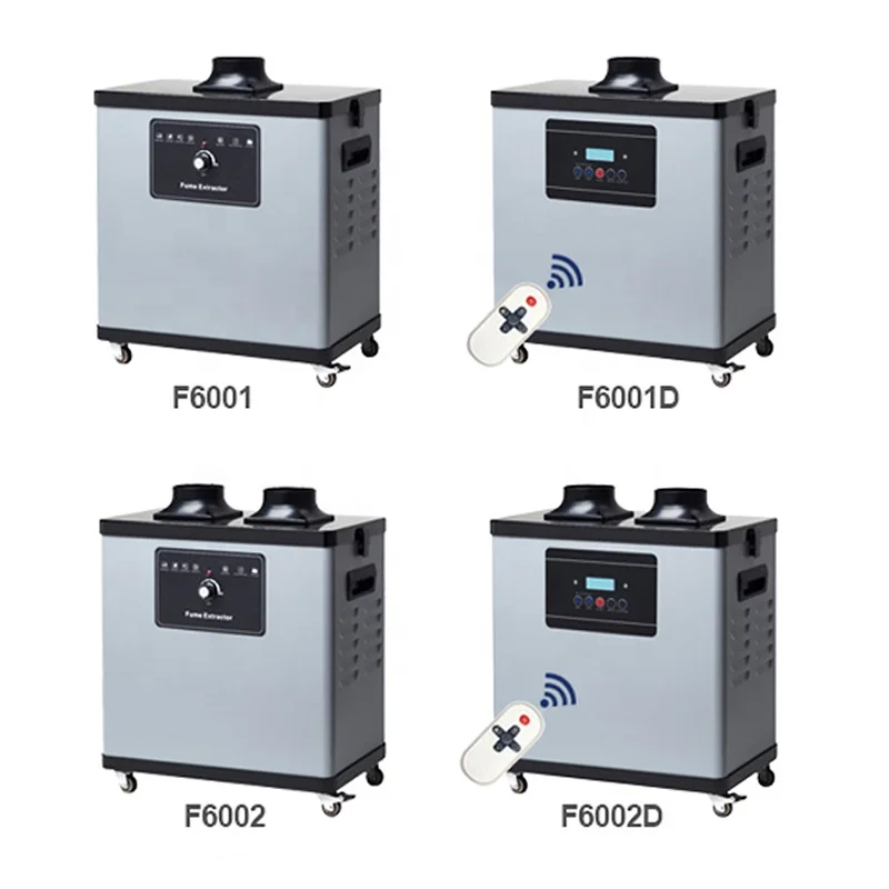 
Mobile Solder Fume Extractor Smoke Absorber Dust Collector For Welding 