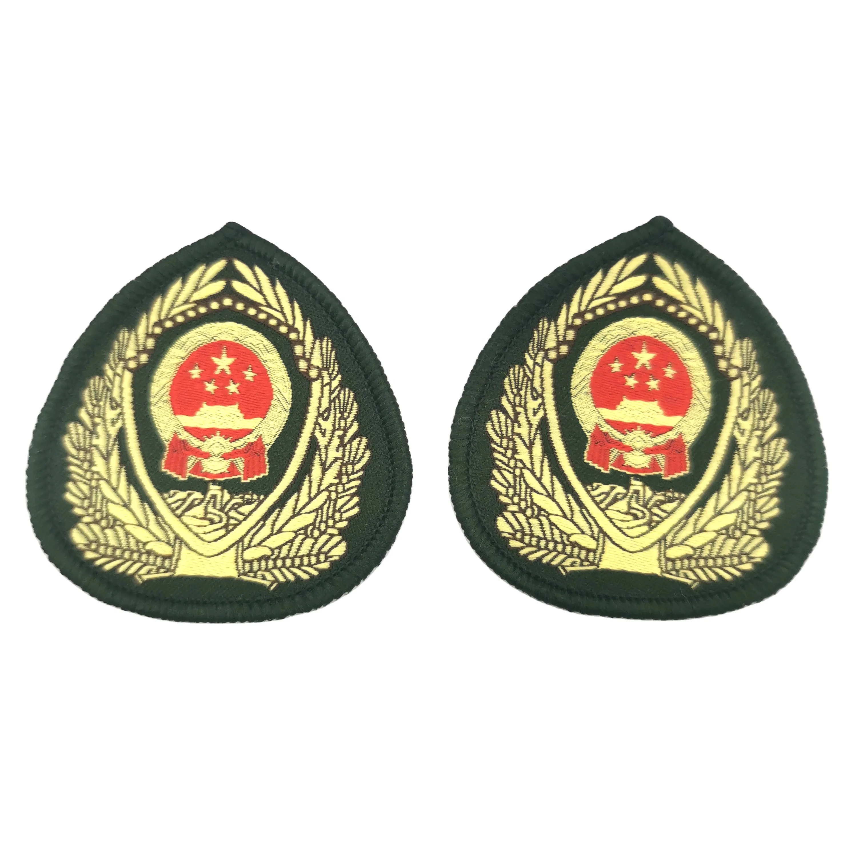 

Factory customized high quality military rank badge shoulder Badge, Custom color