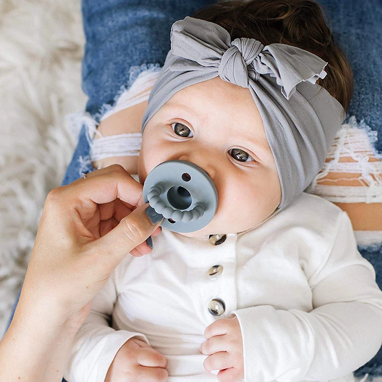 silicone fruit pacifier