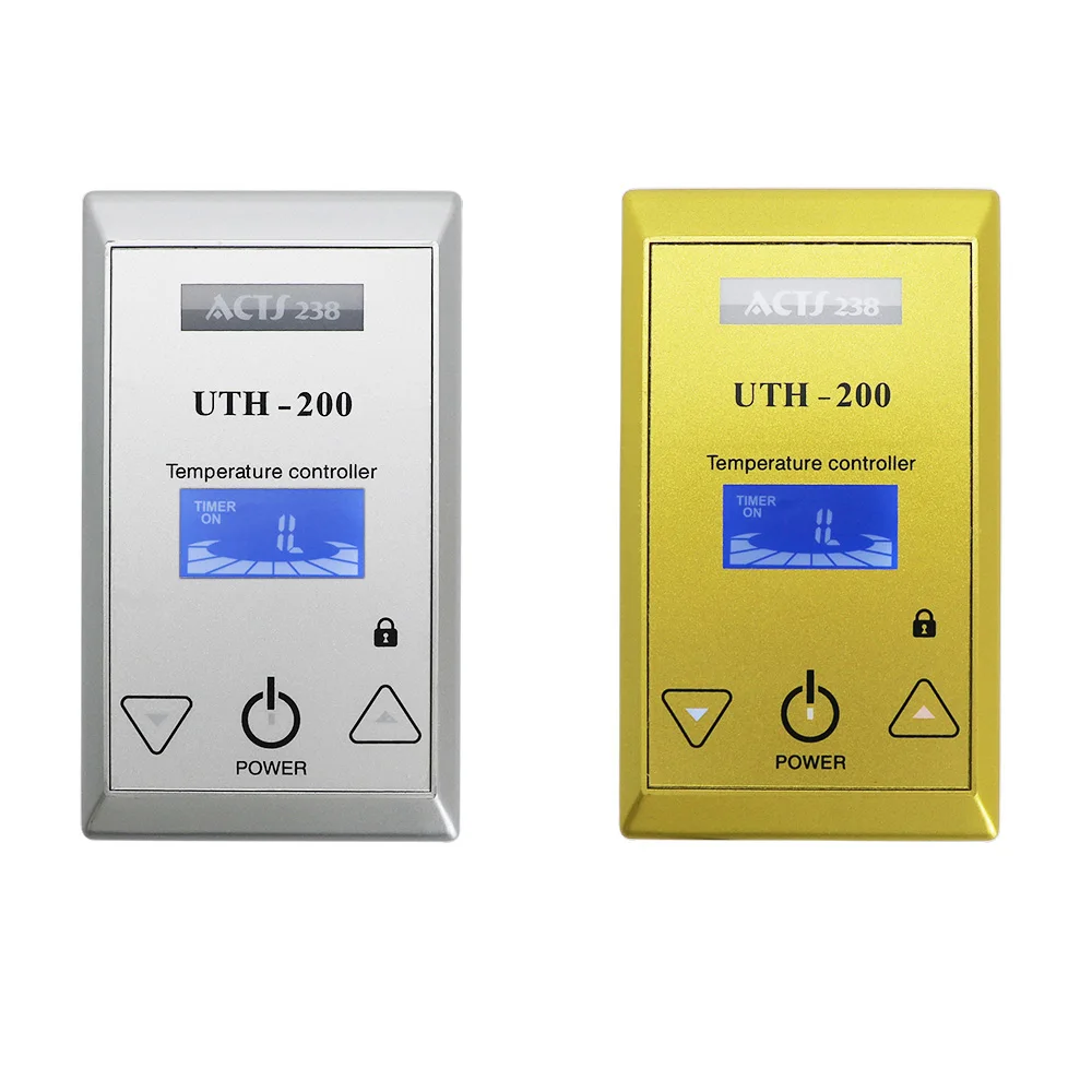UTH-200 Electronical Digital Heating Film Thermostat 100~250V 18A Temperature Controller for Underfloor Heating System