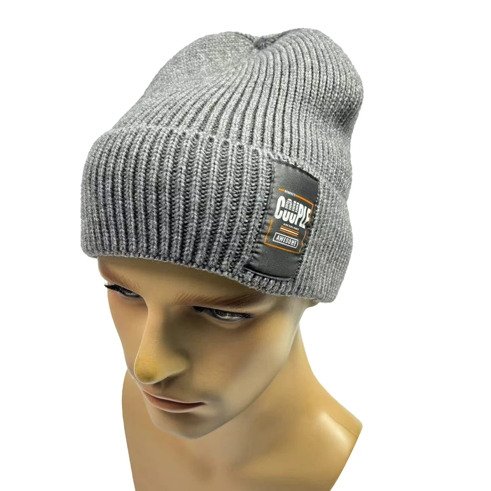 Customized Factory Direct Wholesale Unisex Multi Color Knitted Winter Beanie Warm Outdoor Winter Hats Beanie