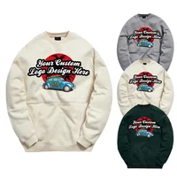 

2020 Wholesale Custom Logo Plain color New Fashion Hoodies Crewneck Sweatshirt