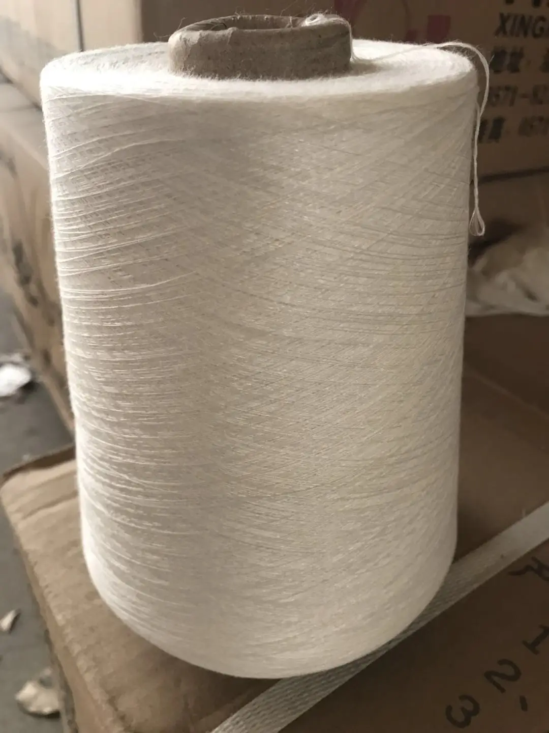 
Modacrylic And Glass Fiber Blended Core Yarn 65/35 21S 