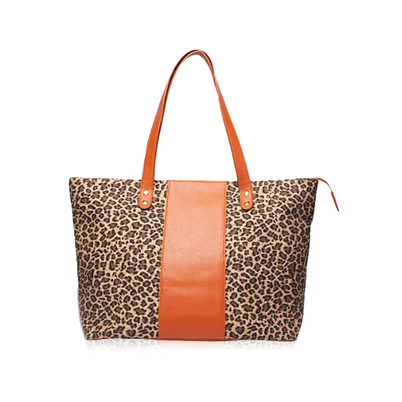 

High Quality Faux Leather Cheetah Tote Bag Cheetah Purse Leopard Woman Bag, 3 colors