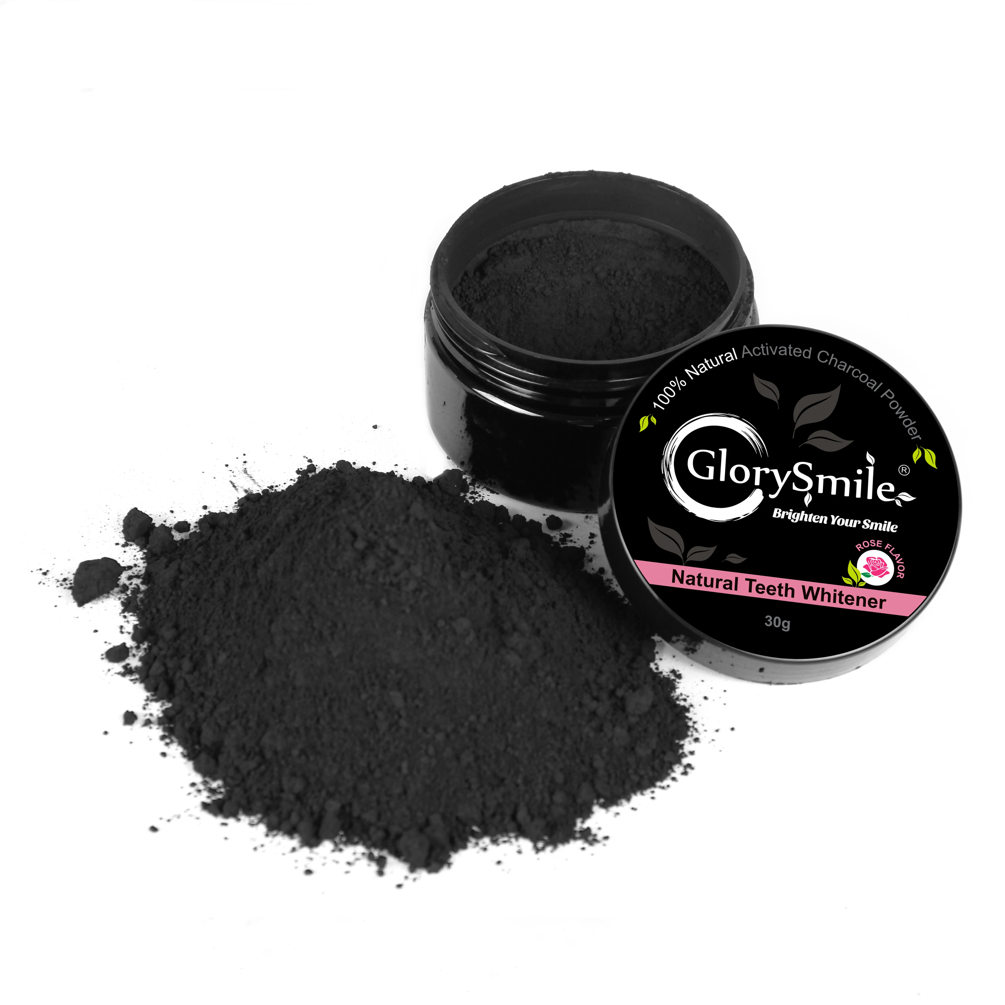 

100% Natural Activated Charcoal Teeth Whitening Bleaching and Tooth Gum Powder