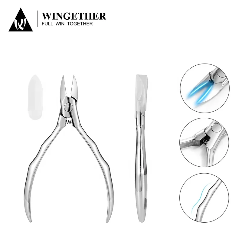 

Amazon Hot Sell In Stock Top Quality Toe Ingrown Toenail Nail Nipper Podiatry Nippers Pedicure Nail Pliers Pedicure Nipper