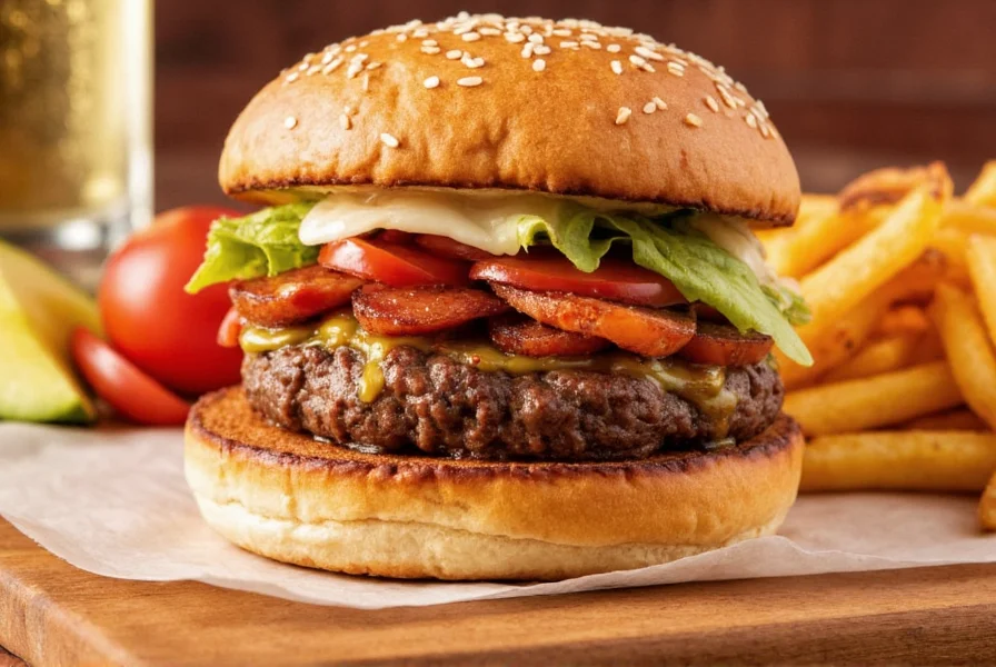 Assembling a Diablito Burger