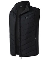 

USB charging heating carbon fiber wire heater automatic old men vest