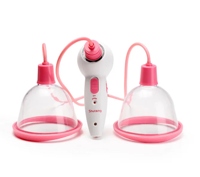 

Health Care Vacuum Breast Massage cup vacuum Device With two Sizes Cups
