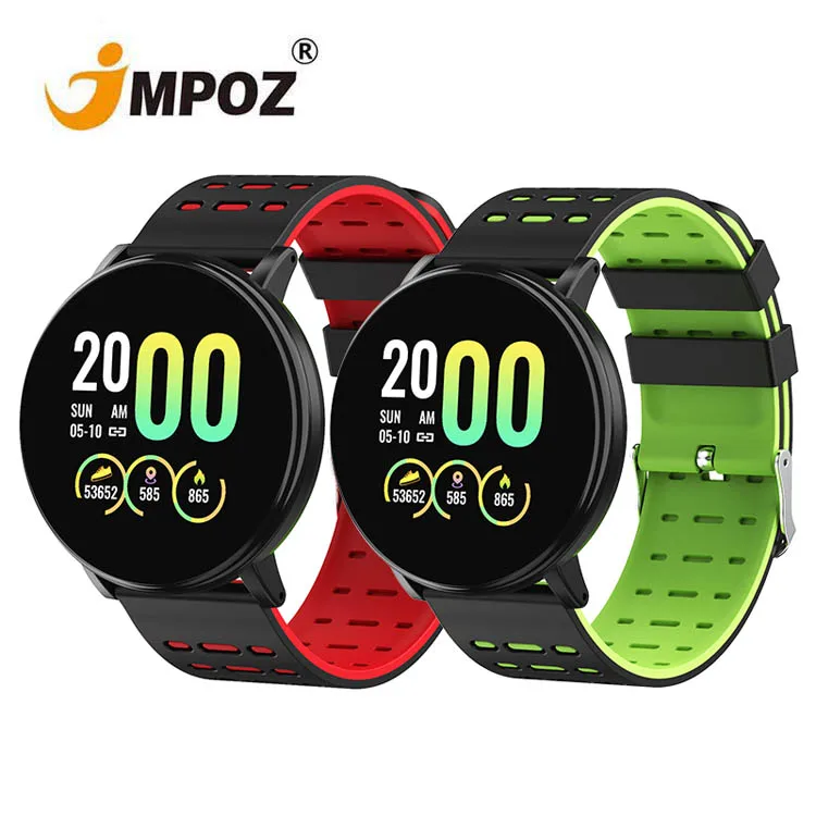 

Smartwatch 119plus Smart Band Waterproof Fitness Tracker Sport Smartband D18 D20 A1 119 plus Smart Watch relogio inteligente