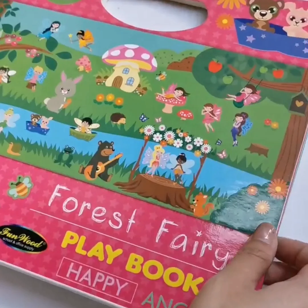Funwood Gqc Kids Learning Story Scene Book Printing,Factory