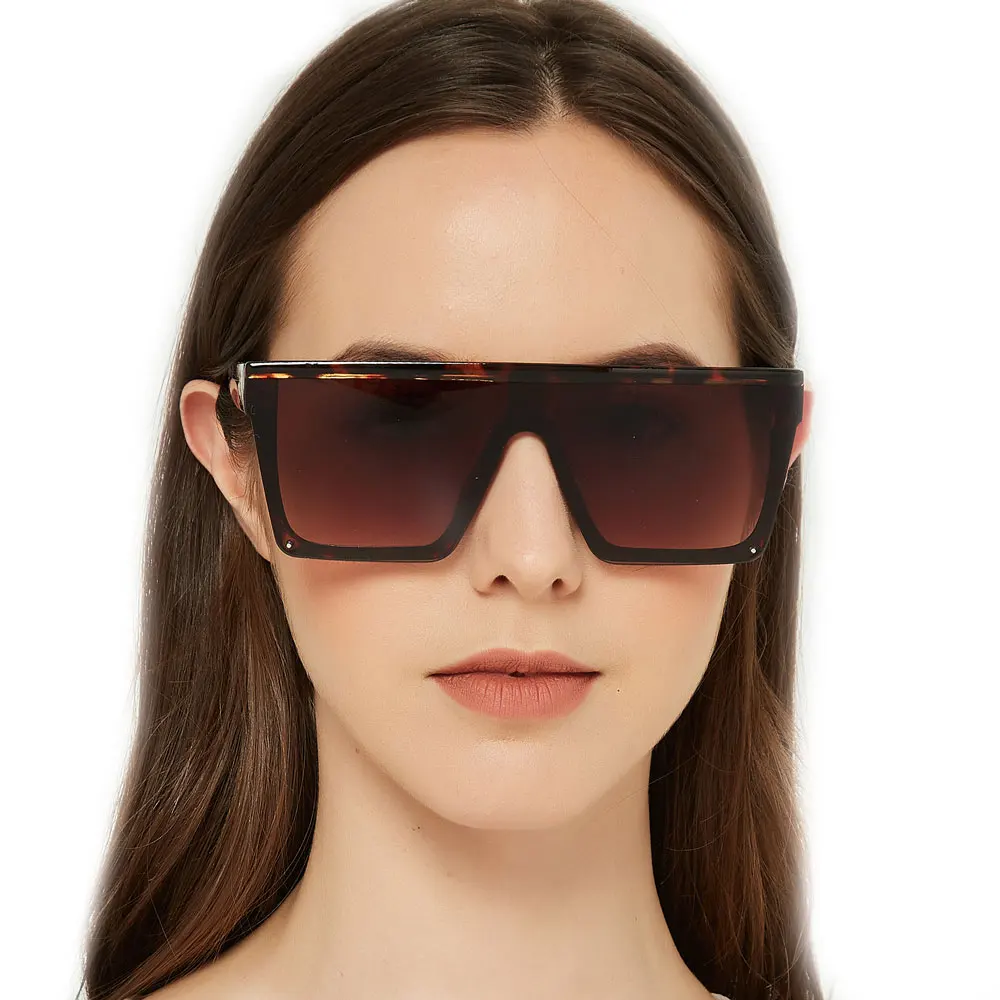 

Stylish Unique Big Face Brand Designer Rimless Square Oversized Sunglasses 2021 Men Vintage Sun Glasses River Shades Trendy
