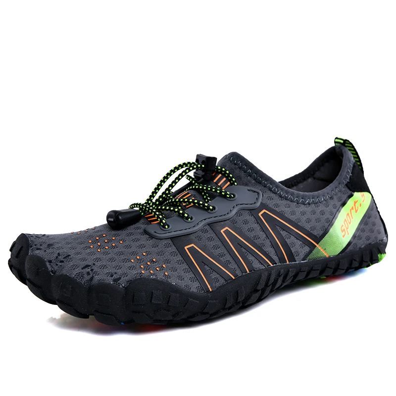 

Custom men women barefoot fishing swim water beach shoes for walking, Optional