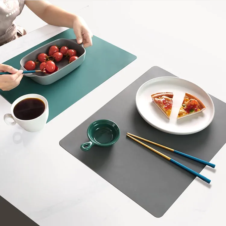 

Reusable Bpa Free Silicone Drawing Mat Silicone Baby Toddler Placemat Table Mat For Dining