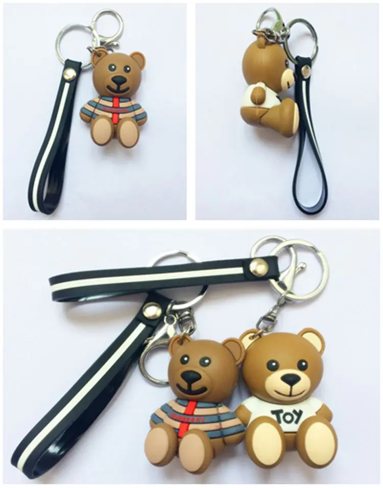 3d pvc key chain