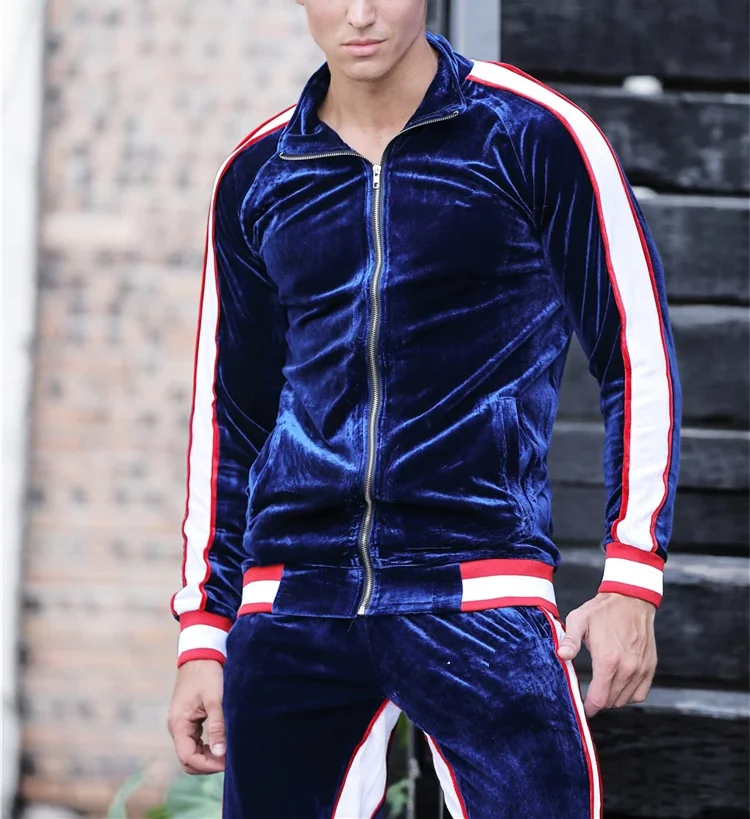 gym king velvet tracksuit