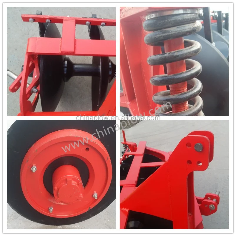 6 discs paddy disc plough for South Asia