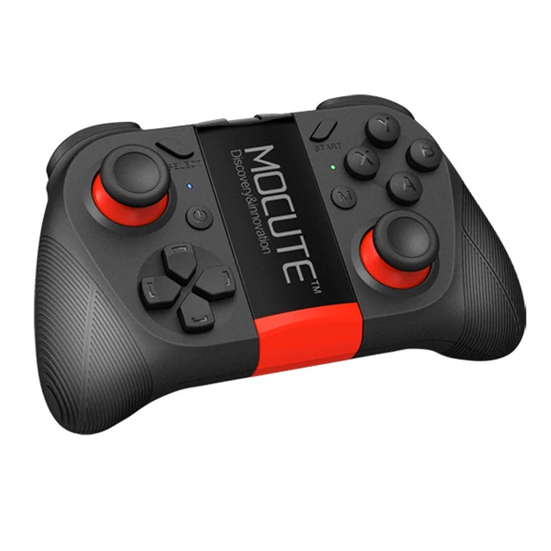 

Wholesale Mocute 050 wirelesas mobile controller gamepad game pad for fun smartphone PC TV box joystick, Black+red