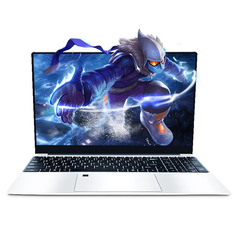 

New 15.6 inch Quad Core R7 2700U Metal Case 8GB 512GB SSD Fingerprint China Laptop Gaming Laptop PC Laptops With AMD