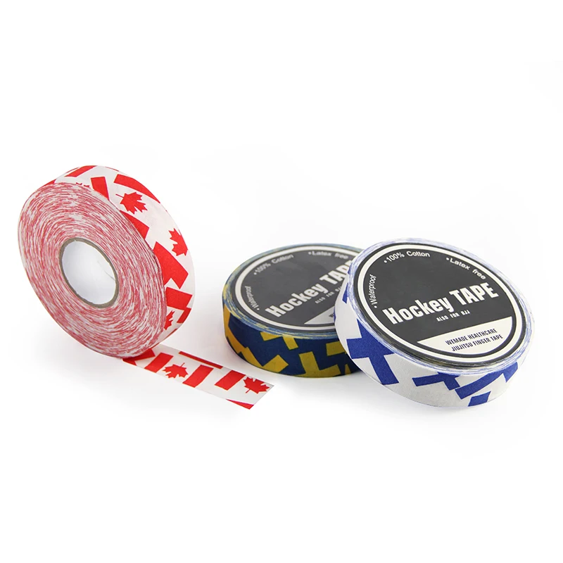

Wholesale CE Certified Custom Logo Cloth Adhesive Ice Field Hockey Stick Grip Tape Sport tape