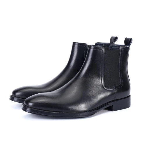 

New arrival leather boots shoes men's chelsea boots luxury ankle boots for men