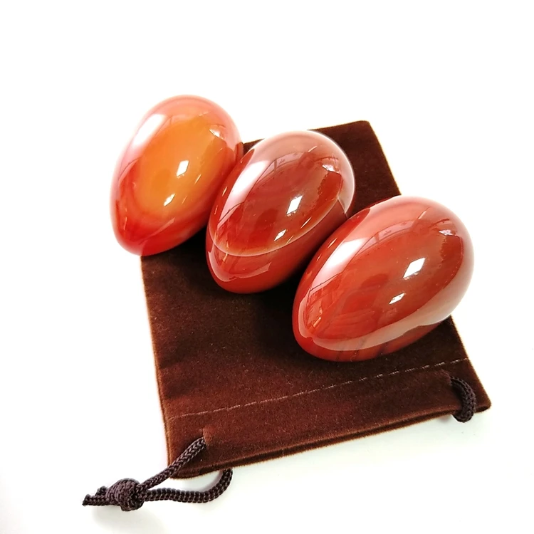 

Top quality Quartz Yoni Health Care Jade Egg for Kegel Exercise Pelvic Floor Muscles for decor and gifts