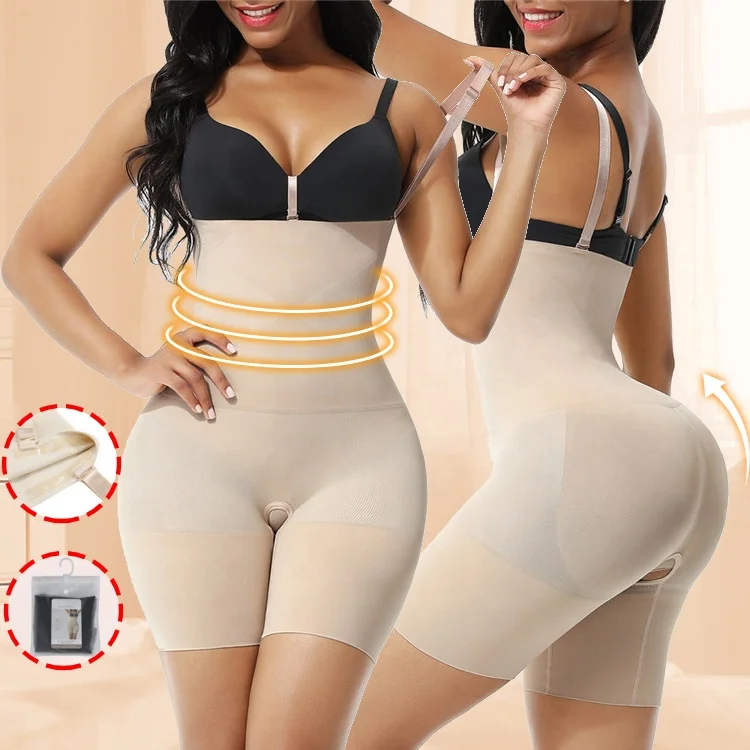 

Dropshipping Shapewear For Women Plus Size Body Shaper Control Tummy Hip Enhancer Women'S Shapers