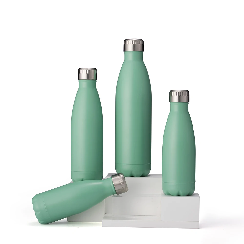 

Promotional Double Wall Outdoor Sports Stainless Steel 500ML Cola Water Bottle