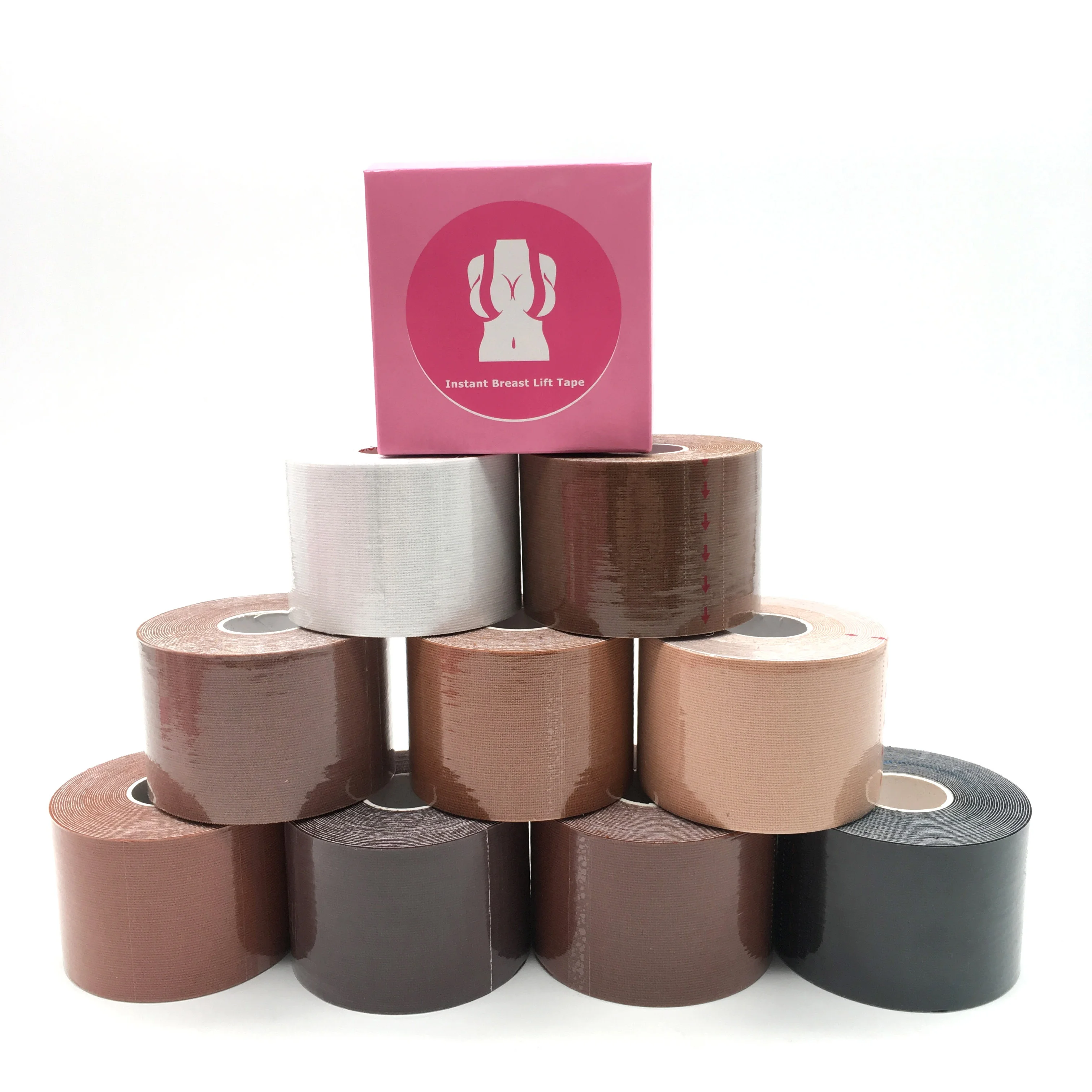 

10 Colors Of Breast Uplift Tape Kim kardashian style Hot Selling boob Tape Push Up Stick Up Lift Boob Tape, 10 colors available