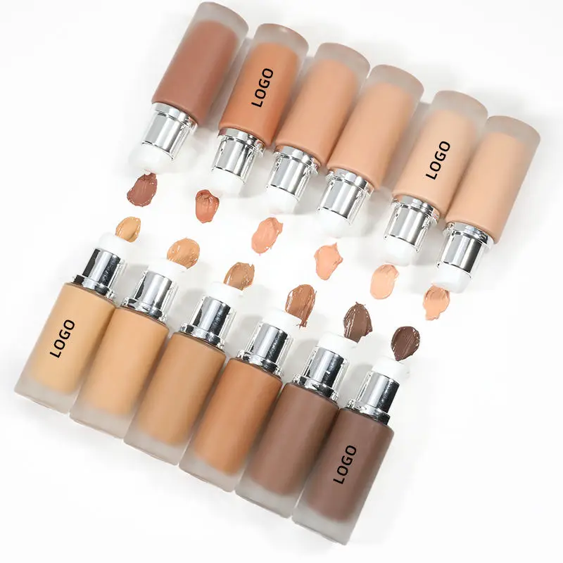 

OCHAIN Custom your Logo Makeup Foundation Full Coverage Long Lasting Liquid Foundation