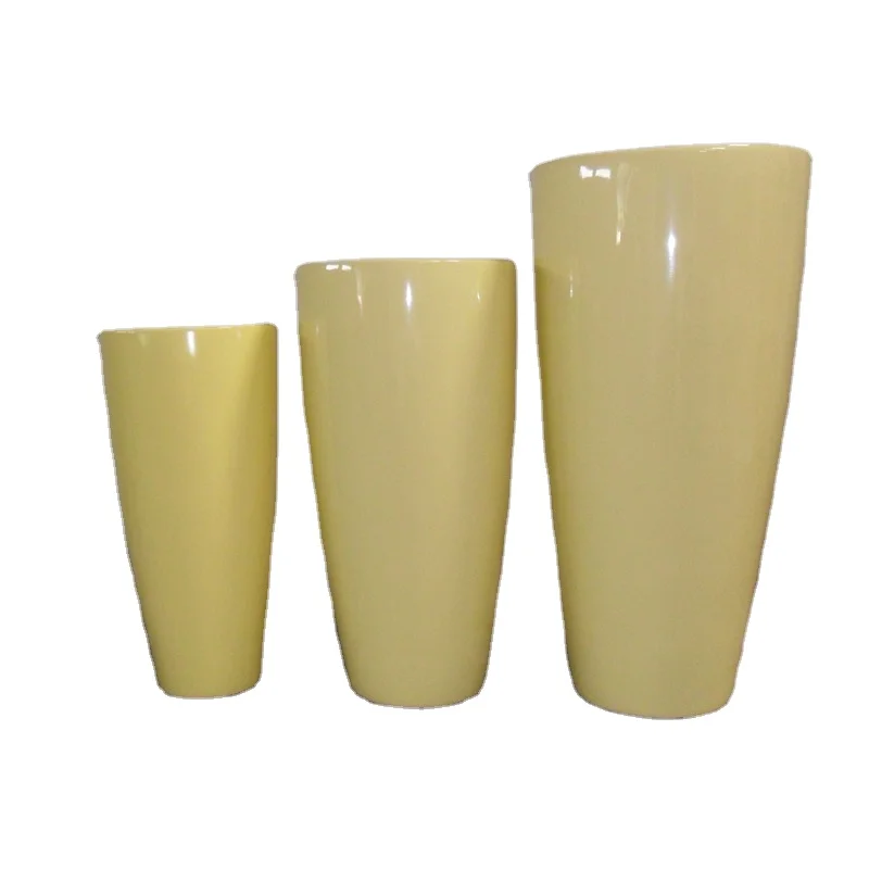 

Wholesale China decoration factory supply modern style fiberglass garden flower plant pots & planters