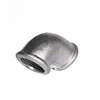 Beaded GI black Cast Iron Elbow Pipe Fitting galvanized gi 90 degree equal elbow elbow gas line pipe fittings