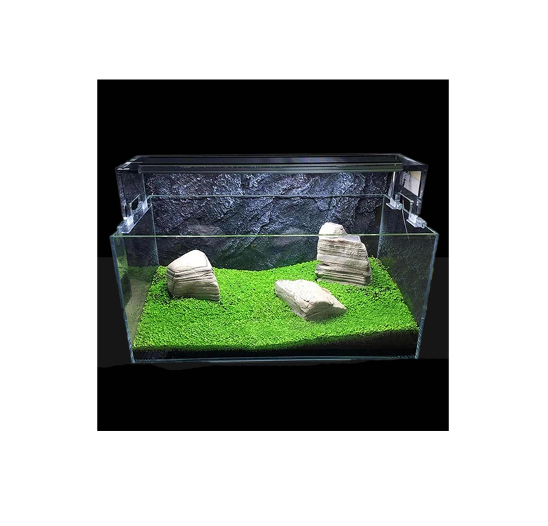 

Fish tank landscape plastic lawn roller synthetic grass supplier grass tile for garden