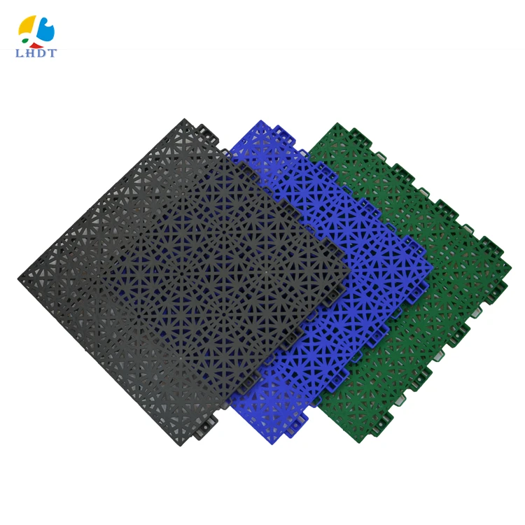

Tennis Basketball outdoor flooring carpets Court Interlocking for PP plastic interlock tiles, 12 colors