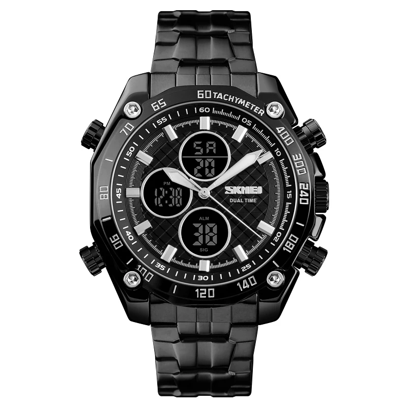 

Stainless Steel Band Sports Smart Digital Watchs Sport Watches for Men