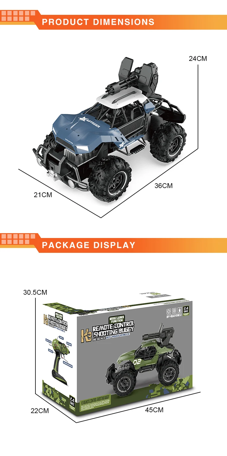 1:12 4WD RC Car 2.4G Radio Control RC Cars Toys High Speed Trucks Off-Road Trucks Toys RC Buggy For Children