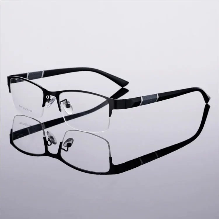

Glasses frames TR-90 Temple Legs Optical Eyeglasses Frame Half Rim Alloy spectacle frames for Men and Women Eyewear