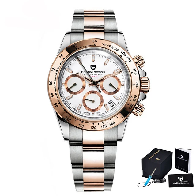 

PAGANI DESIGN PD-1644 2020 Japan Movement Calendar Analog Quartz Watch Business Stainless Steel Luxury Custom Watch relojes, 7 colors