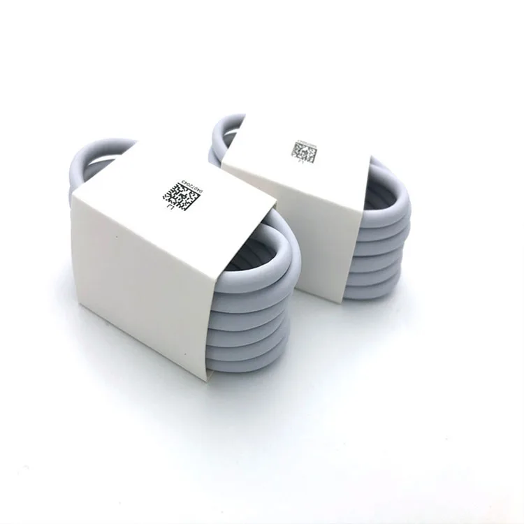 

1m cable c type cable 3.1 quick charger 6A cable, White