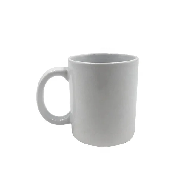 

Amazon Top Sales 11oz Straight White Sublimation Ceramic Mug, Customized color