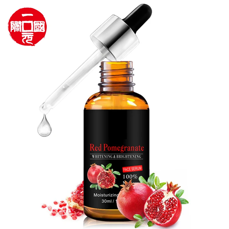 

Skin Care Whitening Organic Hyaluronic Acid Moisture Facial Serum Red pomegranate Face Serum