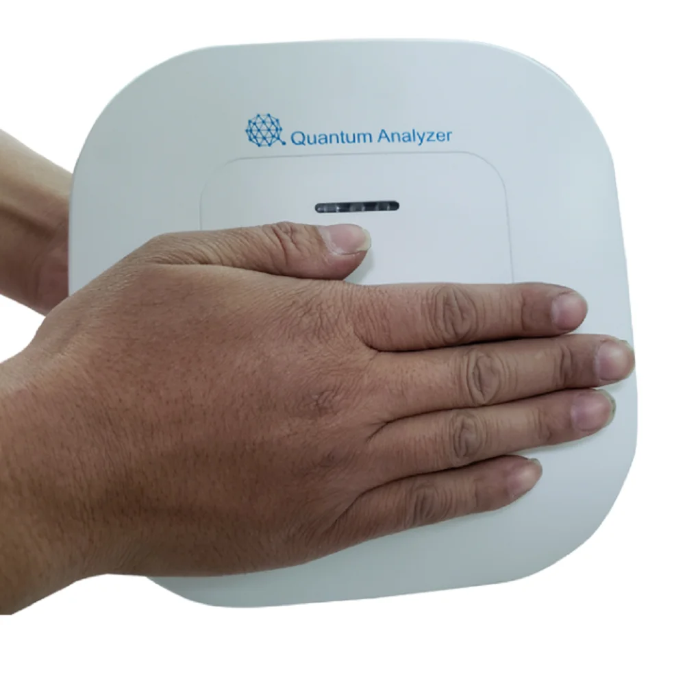 

2023 Version Original Software Spanish Language Mini Quantum Resonance Magnetic Bio-electric Body Health Analyzer