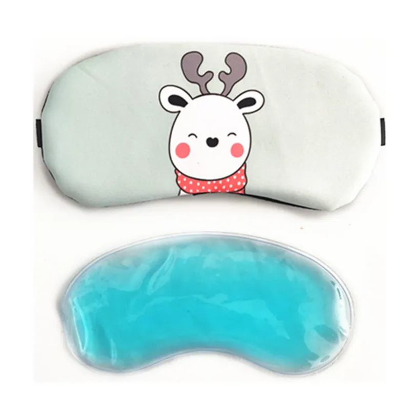 

Gel Ice cold hot Sleep Eye Mask, Super-Smooth & Soft Eye Mask with Adjustable Strap,sleep eye masks, Customed