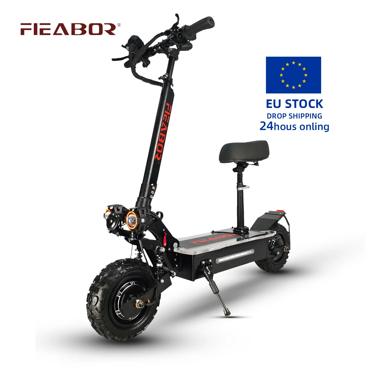 

USA Warehouse Q06Plus 11inch wheel 60V 5600W high speed Adult electric scooter