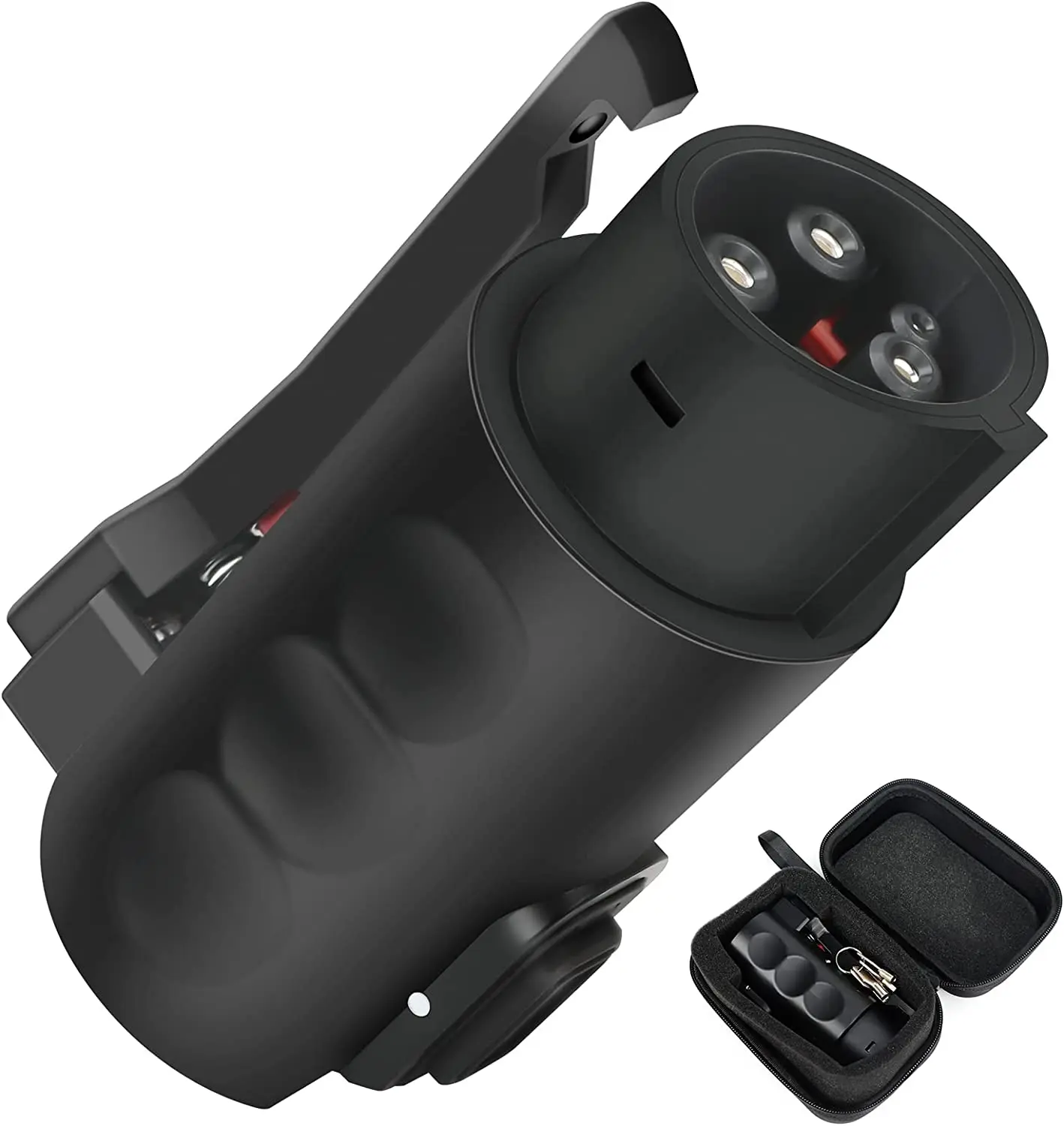 olink EV Plug Fast Charger Ev Car Charging Plug Adaptor 80Amp Tesla To J1772 Adapter
