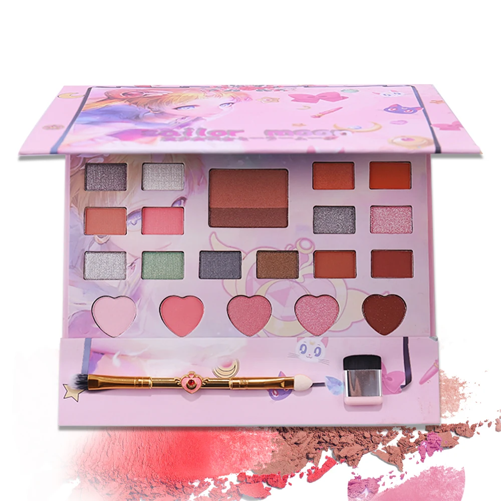 

Free Inquiry Easy to Wear Matte High Pigmented Eye shadow powder Eyeshadow Pallete With Double Head Sponge Brush, 26 colors