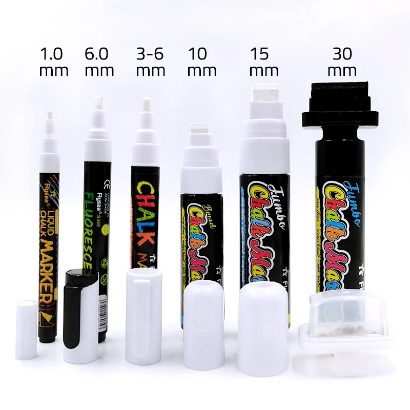 

15MM Erasable Liquid Chalk Marker for Window Advertising School Teaching OEM Welcomed