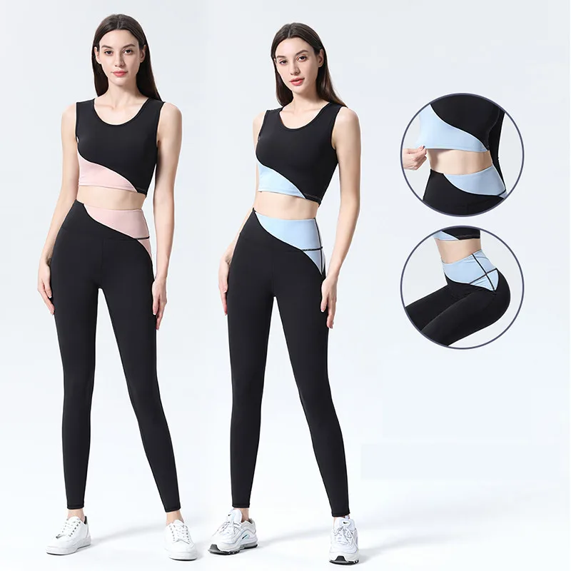 

wholesale 2021 yoga set fitness apparel women gym clothing custom, Customized colors