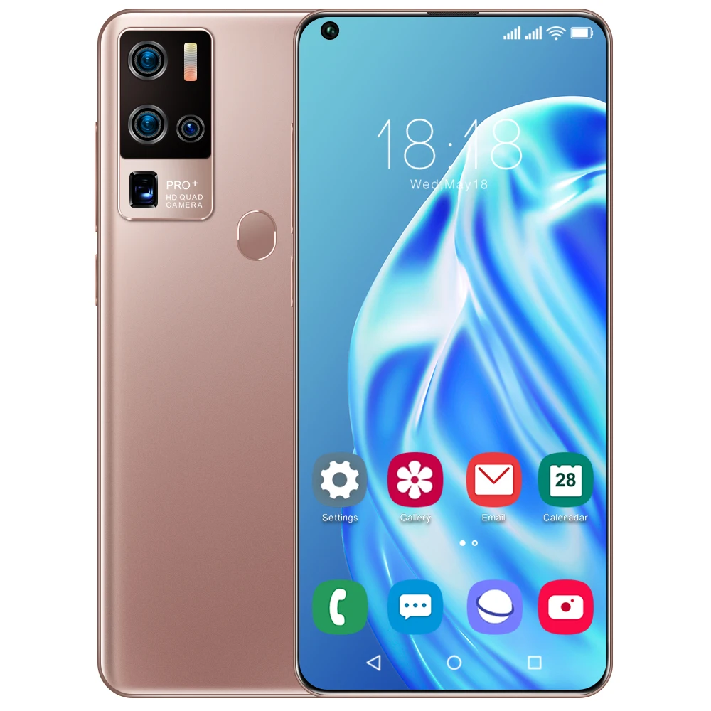 

Newest Wholesale 6.7 inch curved Full Screen Mobile phones telefone celulares